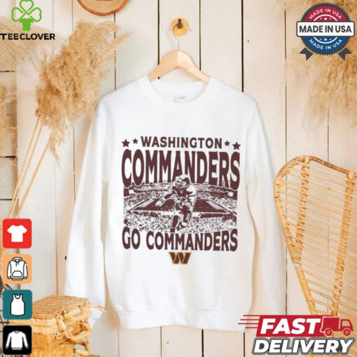 Washington Commanders Gameday Go Commanders Vintage Stadium Shirt