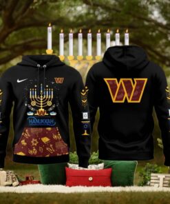 Washington Commanders Happy Hanukkah Fans Favorites New Edition Hoodie