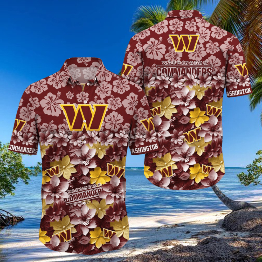 Washington Commanders Hawaii Shirt Trending Summer For NFL Fans Washington Commanders Hawaii Shirt Trending Summer For NFL Fans