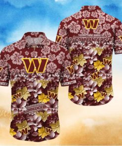 Washington Commanders Hawaii Shirt Trending Summer For NFL Fans
