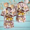 Houston Texans Hawaiian Shirt Taz and Bugs For NFL Team