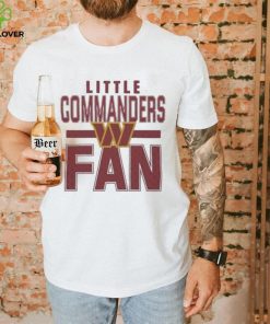 Washington Commanders Heathered Gray Little Fan shirt