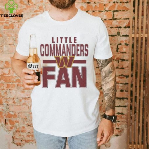 Washington Commanders Heathered Gray Little Fan shirt