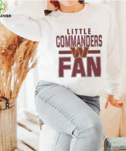 Washington Commanders Heathered Gray Little Fan shirt