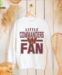 Washington Commanders Heathered Gray Little Fan shirt
