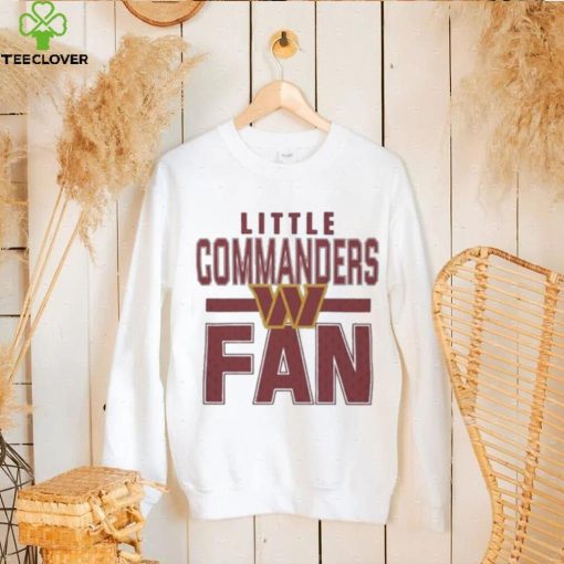 Washington Commanders Heathered Gray Little Fan shirt