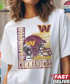 Washington Commanders Helmet Dash T Shirt