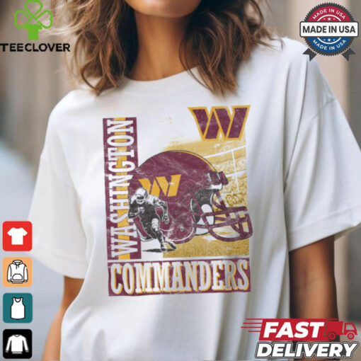 Washington Commanders Helmet Dash T Shirt