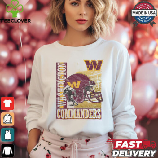 Washington Commanders Helmet Dash T Shirt