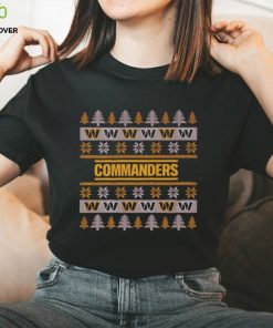 Washington Commanders Holiday Christmas Tree T Shirt