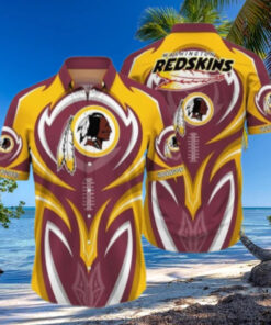 Washington Commanders Island Spirit Hawaiian Shirt