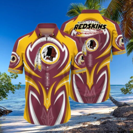 Washington Commanders Island Spirit Hawaiian Shirt