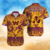 Washington Commanders Mickey Spirit Hawaiian Shirt
