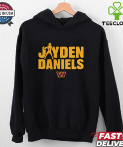 Washington Commanders Jayden Daniels Play Motion T Shirt