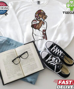 Washington Commanders Jayden Daniels Shhh Shirt 3 Washington Commanders Jayden Daniels Shhh Shirt
