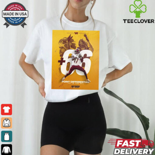 Washington Commanders Leading The Pack Point Differential 1St In The NFL Poster t shirt