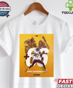 Washington Commanders Leading The Pack Point Differential 1St In The NFL Poster t shirt