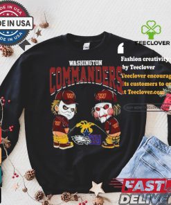 Washington Commanders NFL Halloween Peeing Funny Shirt