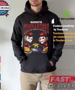 Washington Commanders NFL Halloween Peeing Funny Shirt 2 Washington Commanders NFL Halloween Peeing Funny Shirt