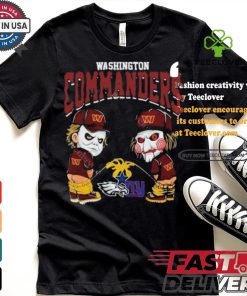 Washington Commanders NFL Halloween Peeing Funny Shirt 3 Washington Commanders NFL Halloween Peeing Funny Shirt