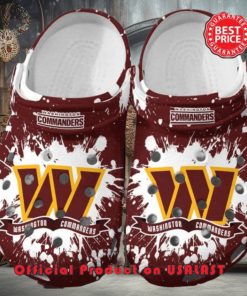 Washington Commanders NFL New For This Season Trending Crocs Clogs Shoes