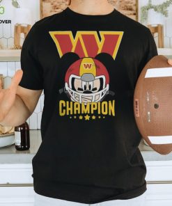 Washington Commanders NFL x Mickey Mouse Player Helmet TShirt