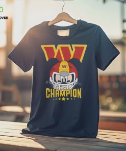 Washington Commanders NFL x Mickey Mouse Player Helmet TShirt