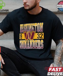 Washington Commanders New Era Black City Team T Shirt