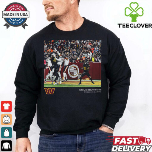 Washington Commanders Noah Brown NFL Flash Features Week 8 T Shirt