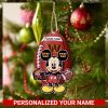 New Orleans Saints Personalized Your Name Mickey Mouse And NFL Team Ornament SP161023182ID03