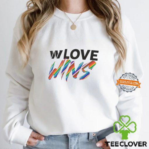 Washington Commanders Pride Love Wins 2024 Shirt