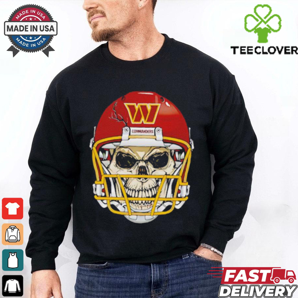 Washington Commanders Skull Helmet shirt Washington Commanders Skull Helmet shirt