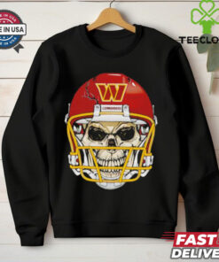 Washington Commanders Skull Helmet shirt