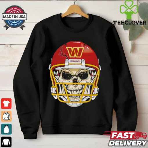 Washington Commanders Skull Helmet shirt