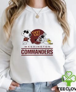 Washington Commanders Snoopy And Woodstock helmet 2023 T hoodie, sweater, longsleeve, shirt v-neck, t-shirt