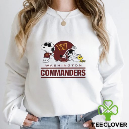 Washington Commanders Snoopy And Woodstock helmet 2023 T hoodie, sweater, longsleeve, shirt v-neck, t-shirt