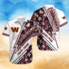 Washington Commanders Rising Wave Hawaiian Shirt