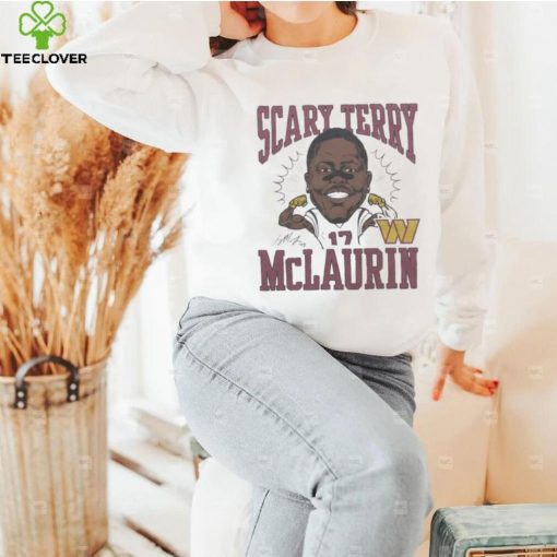 Washington Commanders Terry McLaurin Caricature Signature hoodie, sweater, longsleeve, shirt v-neck, t-shirt