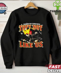 Washington Commanders They Not Like Us Football Helmet shirt