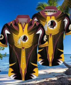 Washington Commanders Tribal Energy Hawaiian Shirt