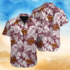 Washington Commanders Tropical Sunset Hawaiian Shirt