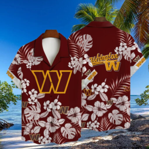 Washington Commanders Tropical Vibe Hawaiian Shirt