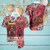 Pittsburgh Steelers VS NFL Las Vegas Raiders Mascot Tropical Aloha Hawaiian Shirt For Summer