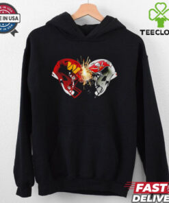 Washington Commanders and Tampa Bay Buccaneers helmet shirt