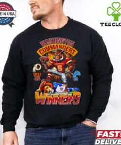 Washington Commanders beat Detroit Lions NFC Divisional playoff 2025 Winners NFL shirt