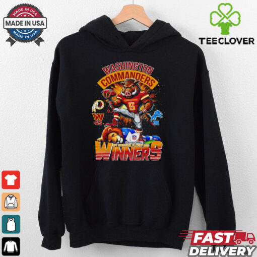 Washington Commanders beat Detroit Lions NFC Divisional playoff 2025 Winners NFL shirt