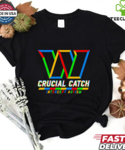 Washington Commanders crucial catch intercept autism shirt
