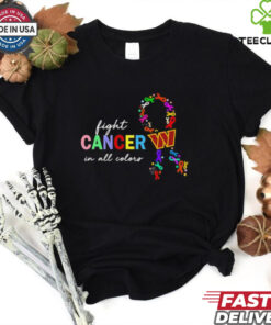 Washington Commanders fight cancer in all colors shirt