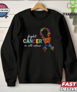 Washington Commanders fight cancer in all colors shirt