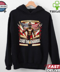 Washington Commanders Lead the Charge Shirt, showcasing team pride with a bold, energetic design.